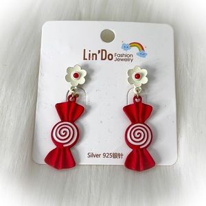 💕Fun Christmas Candy Earrings Holiday Season💕